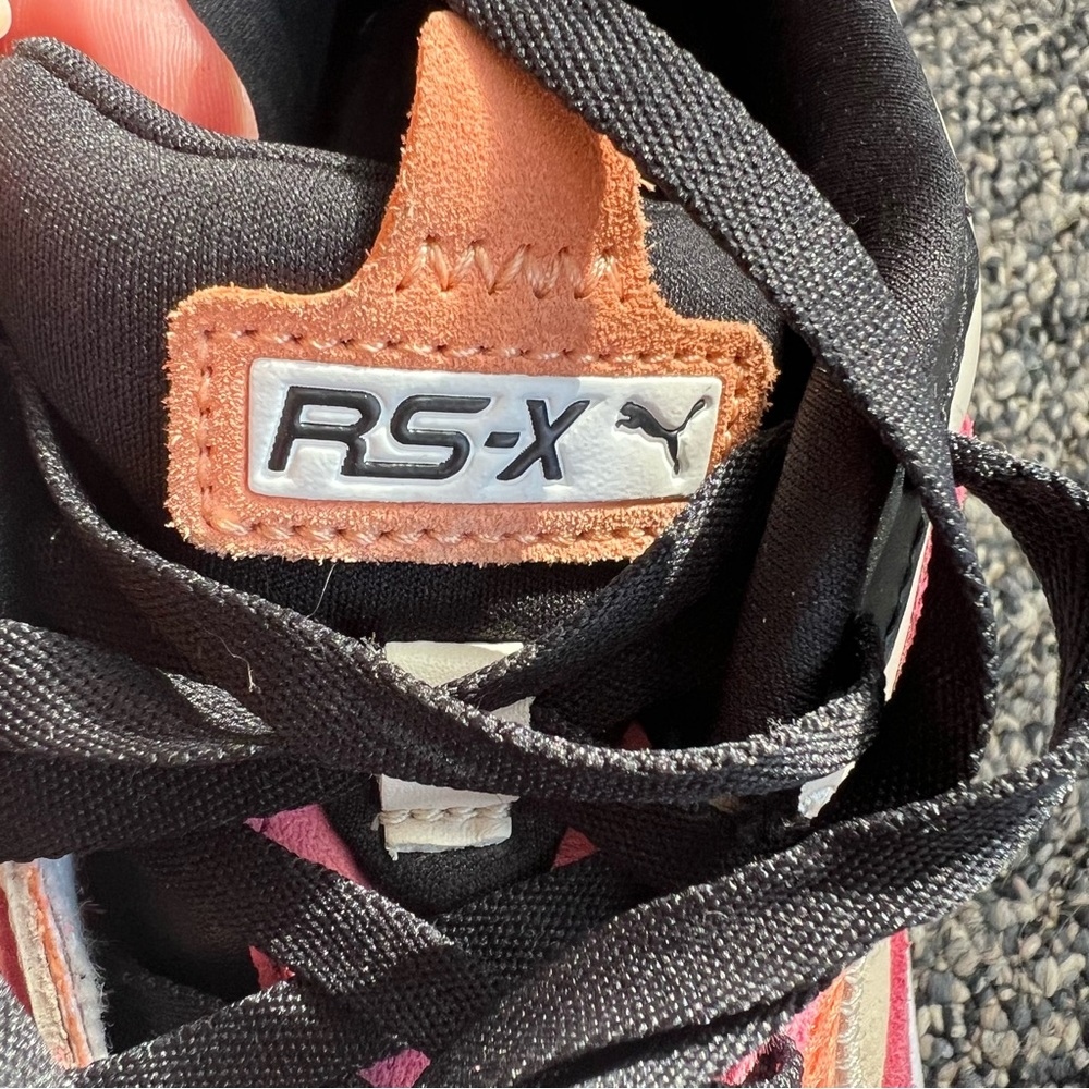 Puma RS-X3 Mesh Pop Sneakers in Pink & Cream - Picture 9 of 11